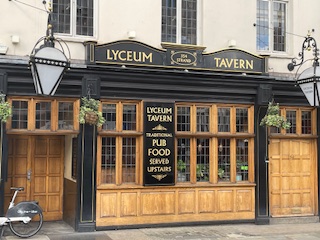Front view of Lyceum Tavern