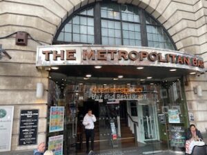 Exterior of Metropolitan Bar