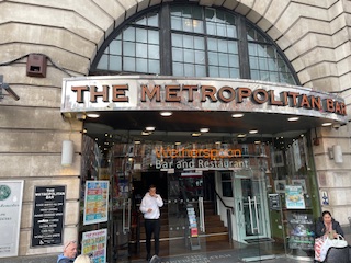 Exterior of Metropolitan Bar
