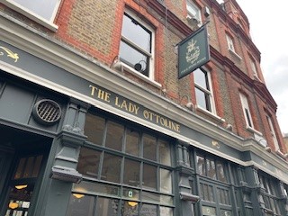 Exterior of pub Lady Ottoline