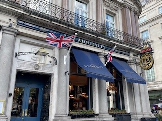 Exterior Admiralty pub.