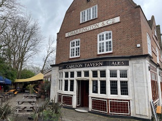 View of Carlton Tavern pub