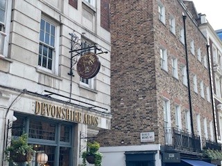 Exterior of Devonshire Arms