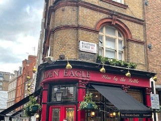 exterior Golden Eagle Marylebone