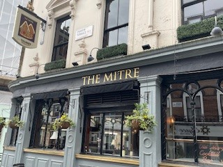 Exterior view Mitre pub