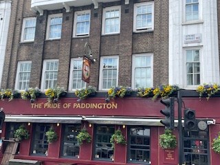 Exterior view Pride of Paddington