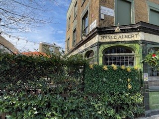 Outside view of Prince Albert pub