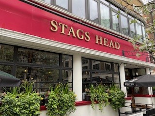 Exterior stags head