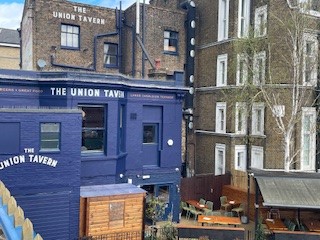 Canal side view of Union Tavern
